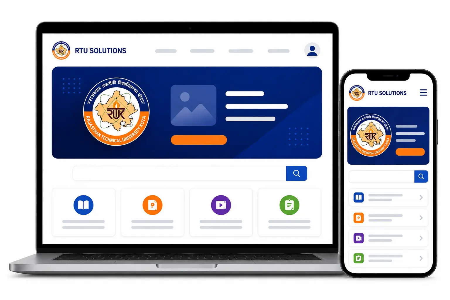 Homepage banner ad placement illustration